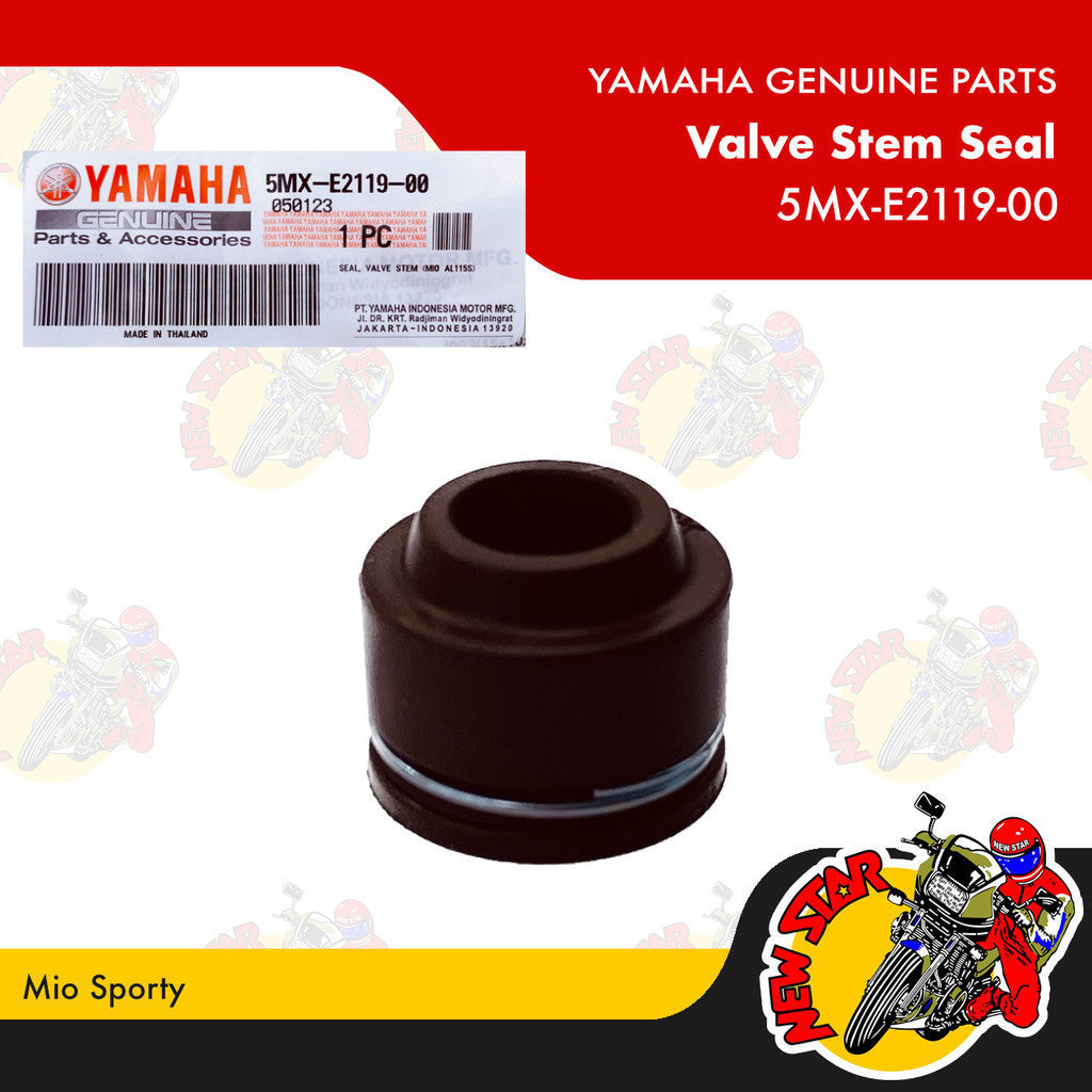 5MX-E2119-00 | Valve Stem Seal | Genuine Yamaha parts | Mio Sporty