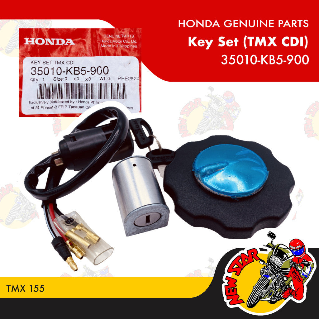 35010-KB5-900 | Key Set | Genuine Honda parts | TMX 155 (CDI)
