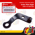 TMX 155 Under Plate Set | Genuine Honda parts