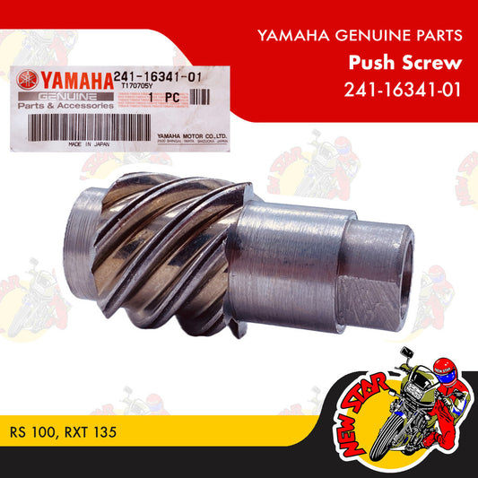 241-16341-01 | Push Screw | Genuine Yamaha parts | RS 100 RXT 135