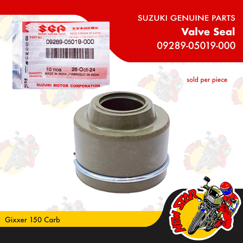 09289-05019-000 | Valve Seal | Genuine Suzuki parts | Gixxer 150 Carb