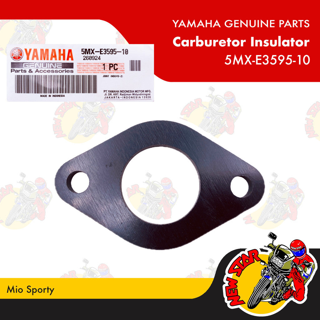 5MX-E3595-10 | Carburetor Insulator | Genuine Yamaha parts | Mio Sporty