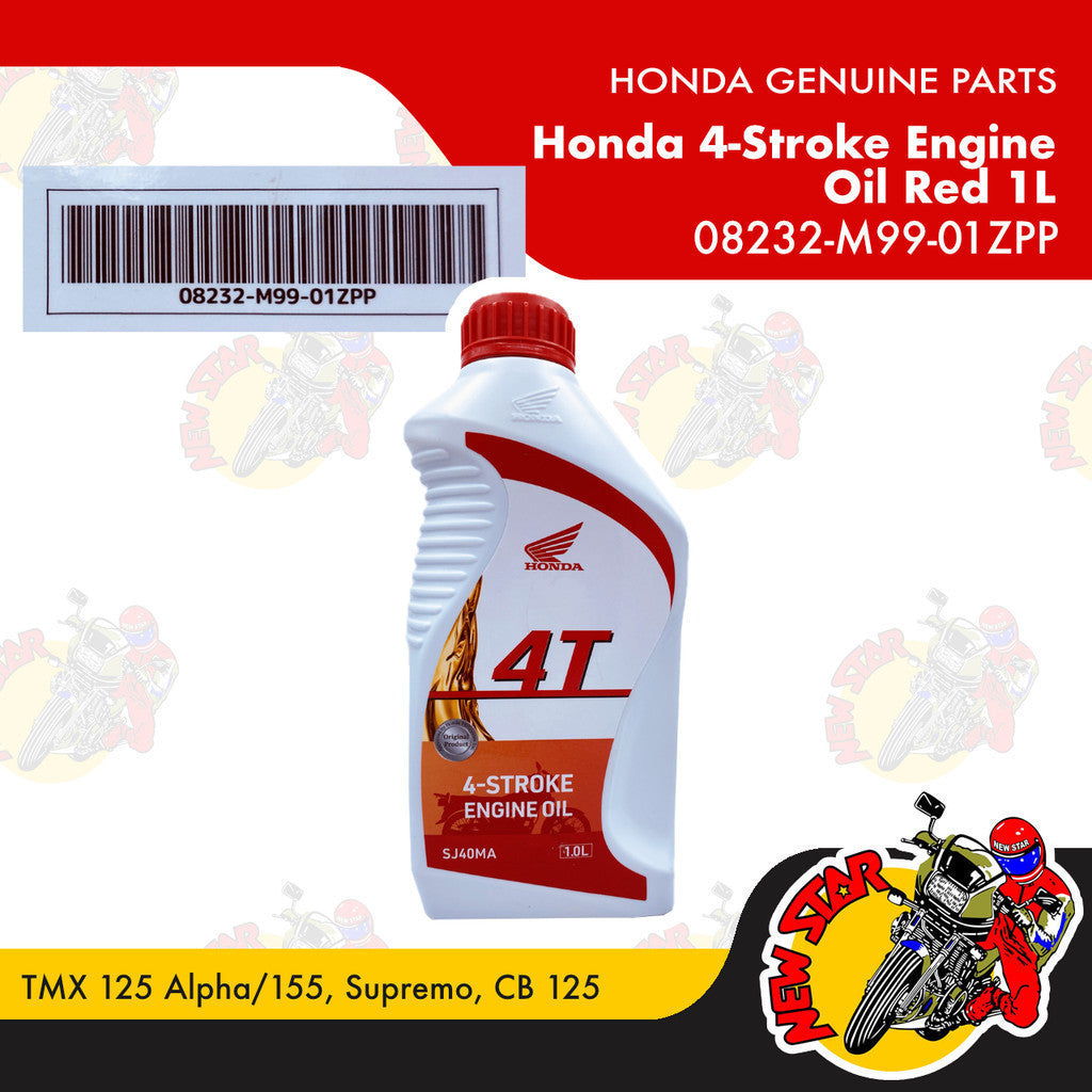Honda 4-Stroke Engine Oil Red | Genuine Honda parts