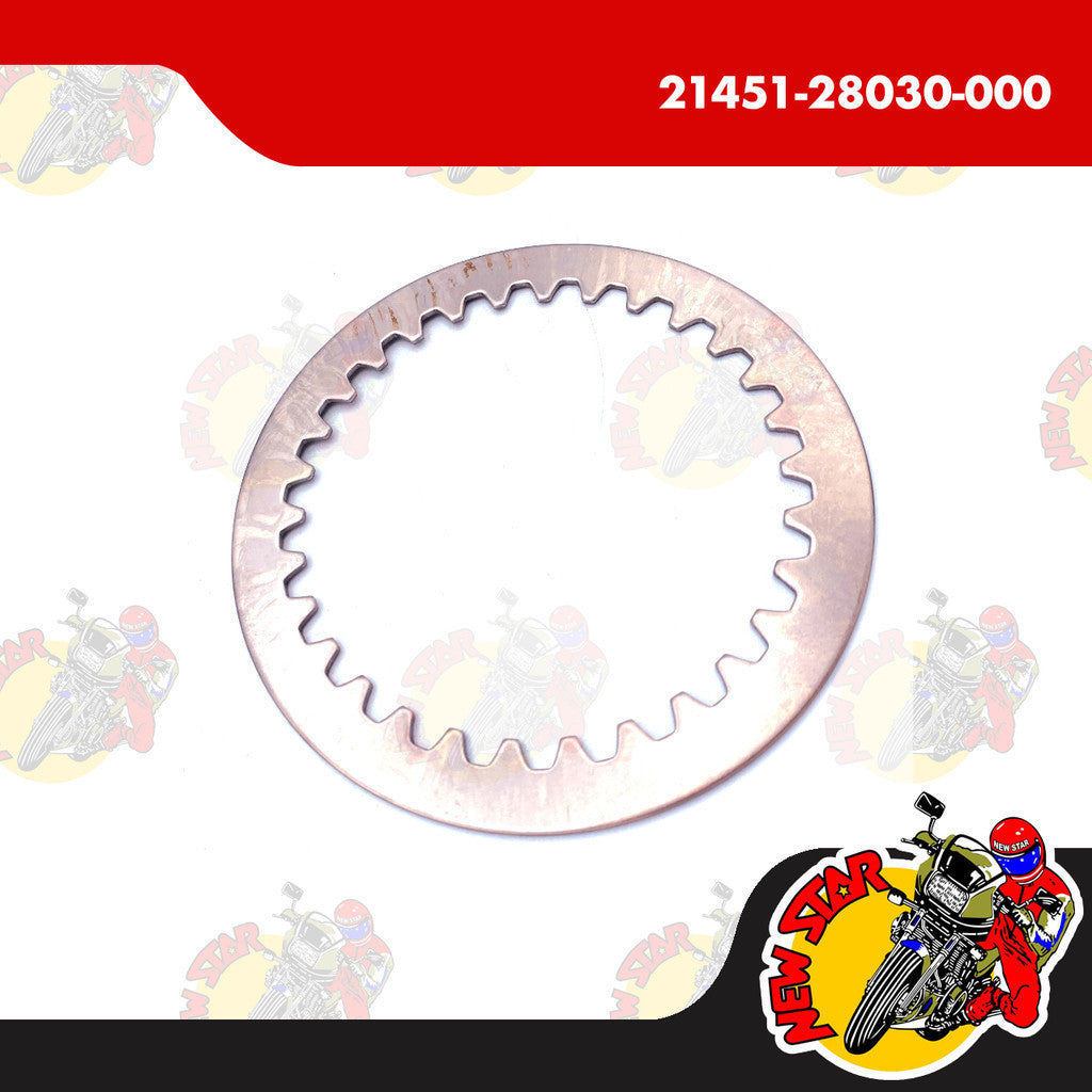 21451-28030-000 | Clutch Steel Plate | Genuine Suzuki parts | Raider 150 Carb
