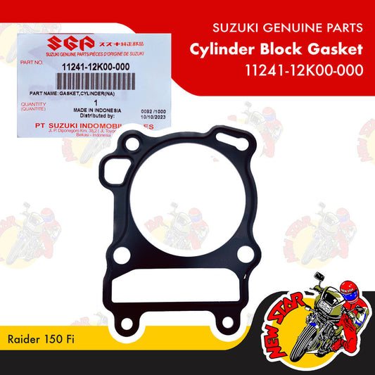 11241-12K00-000 | Cylinder Block Gasket | Genuine Suzuki parts | Raider 150 Fi