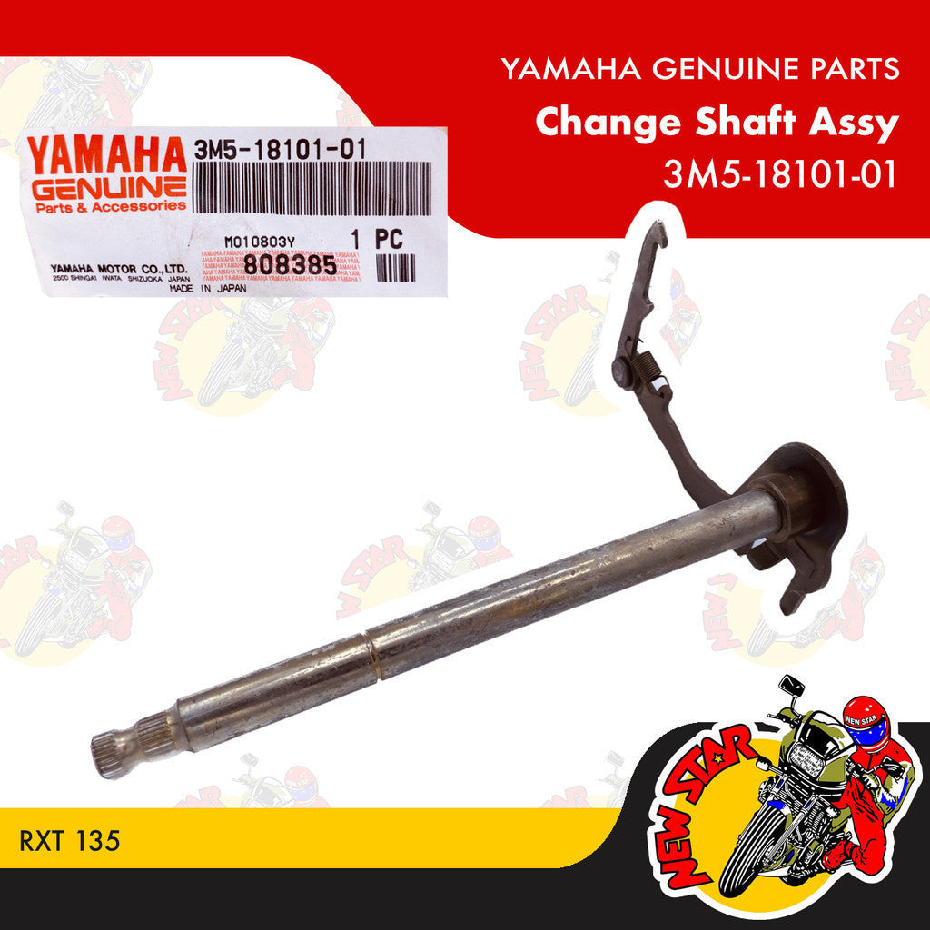 3M5-18101-01 | Change Shaft Assy | Genuine Yamaha parts | RXT 135