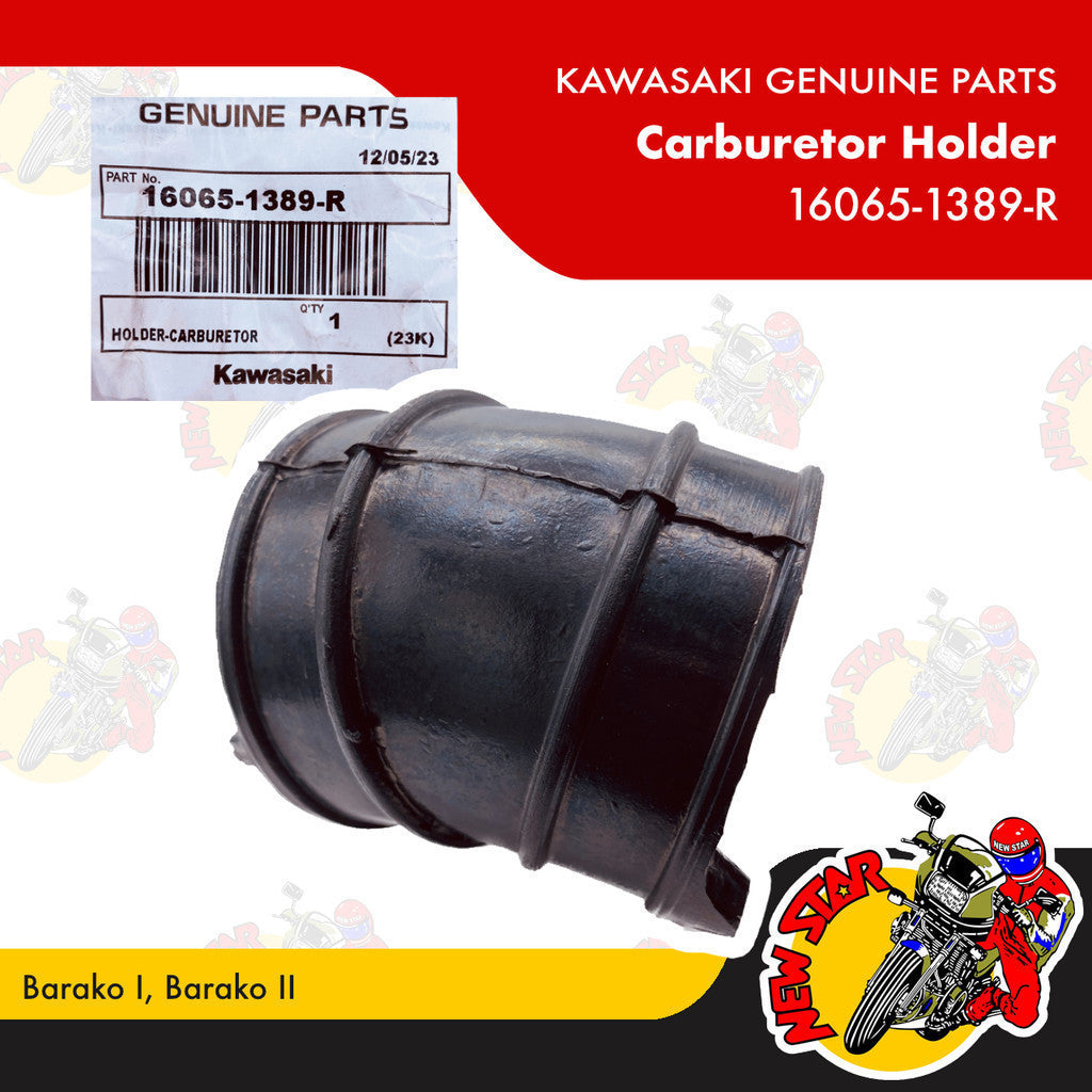 16065-1389-R | Carburetor Holder | Genuine Kawasaki parts | Barako I Barako II