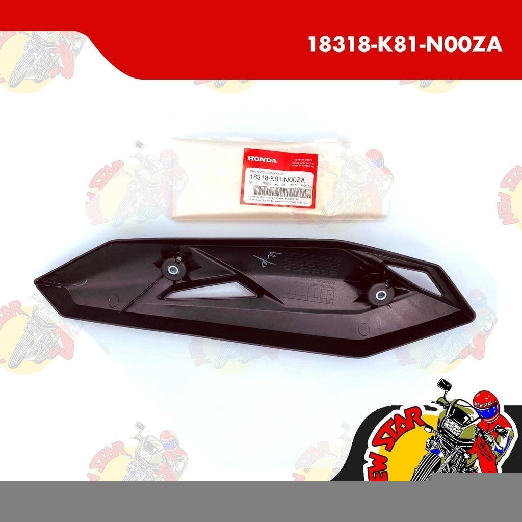 18318-K81-N00ZA | Muffler Protector | Genuine Honda parts | Beat Fi v2