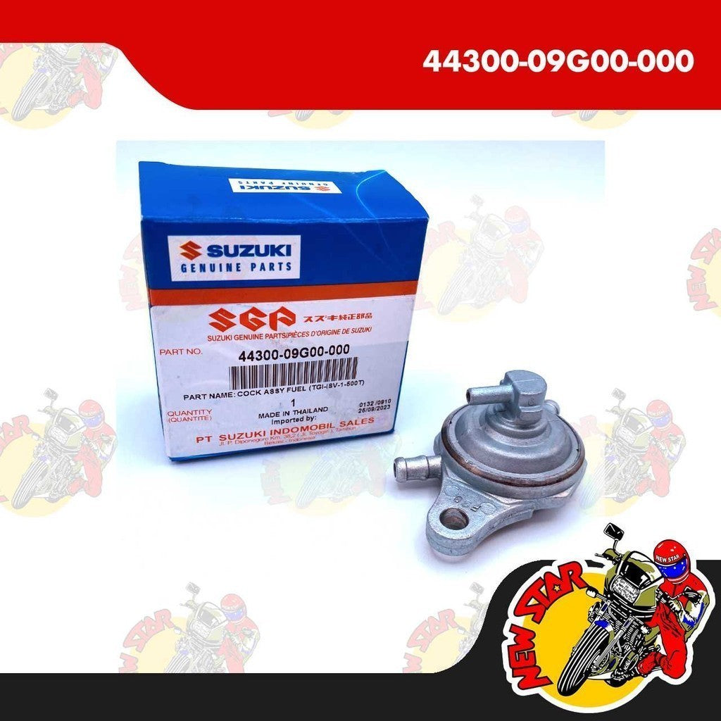 44300-09G00-000 | Fuel Cock Assy | Genuine Suzuki parts | Raider 150 Raider J 110 Shogun