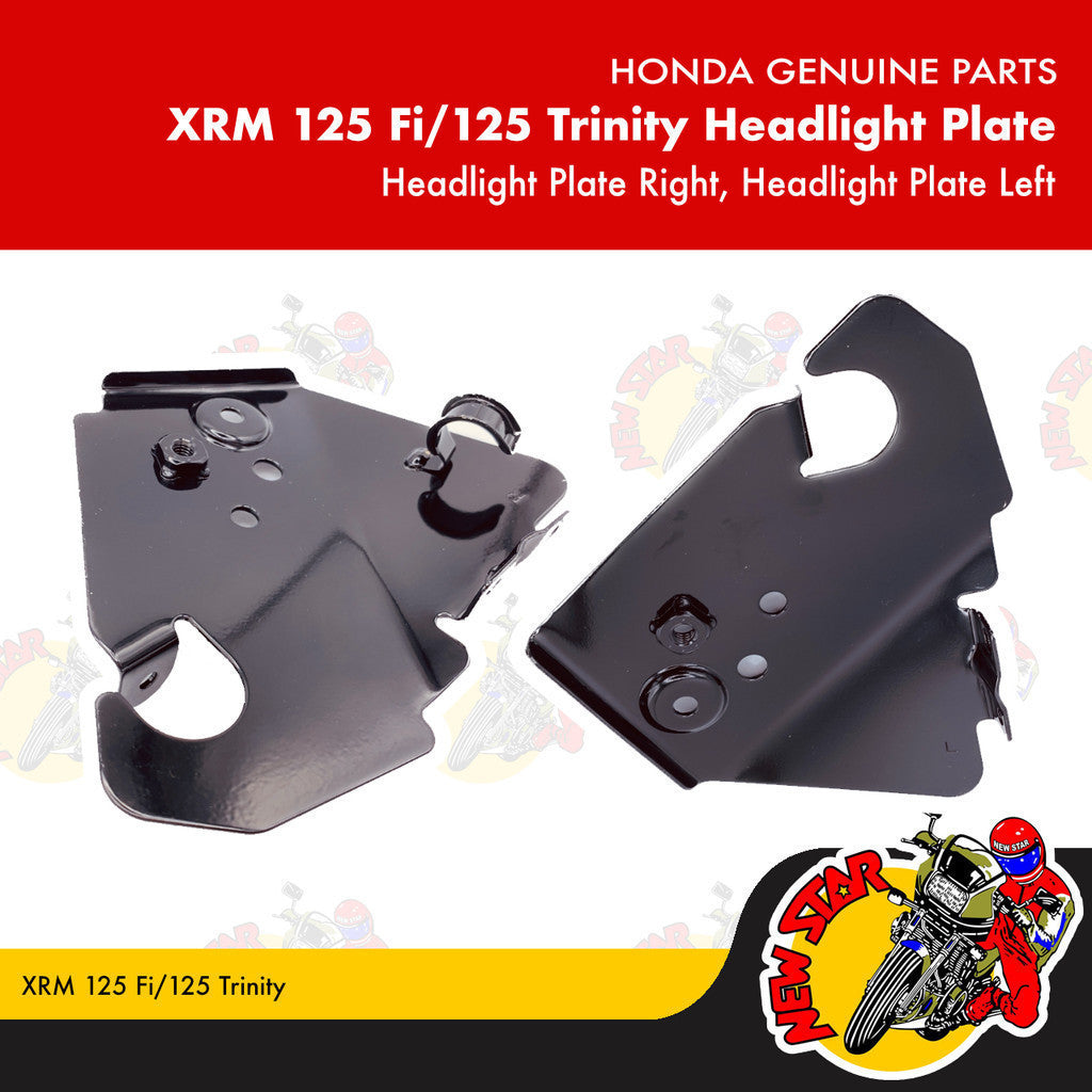 XRM 125 Fi/125 Trinity Headlight Plate | Genuine Honda parts