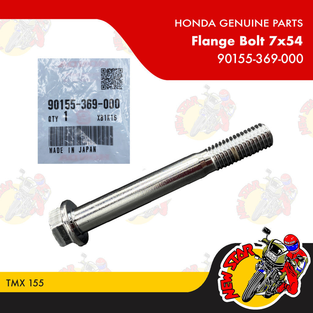 90155-369-000 | Flange Bolt 7x54 | Genuine Honda parts | TMX 155