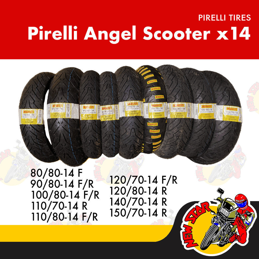 Pirelli Angel Scooter x14 | Genuine Pirelli tires