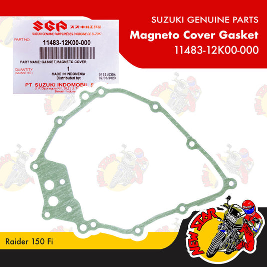 11483-12K00-000 | Magneto Cover Gasket | Genuine Suzuki parts | Raider 150 Fi