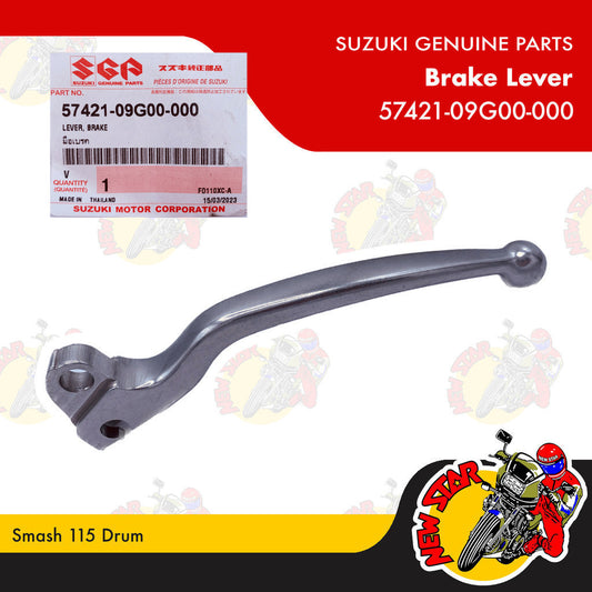 57421-09G00-000 | Brake Lever | Genuine Suzuki parts | Smash 115 Drum