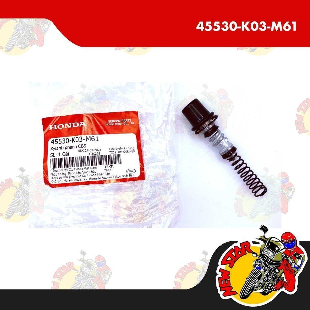 45530-K03-M61 | Master Cylinder Set | Genuine Honda parts | Beat Fi Supra GTR