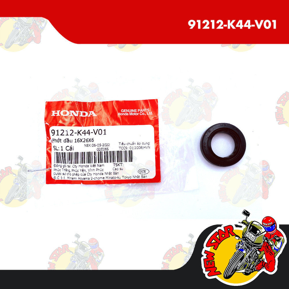 91212-K44-V01 | Kick Oil Seal | Genuine Honda parts | Click 125i v1 Beat Fi Zoomer X