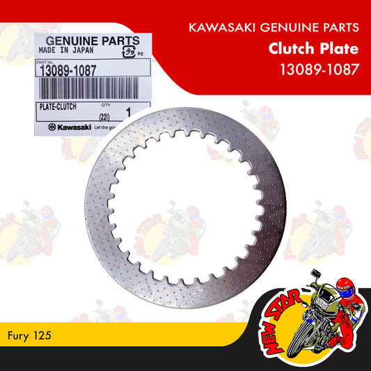 13089-1087 | Clutch Plate | Genuine Kawasaki parts | Fury 125/G7S