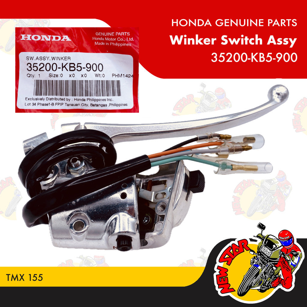 35200-KB5-900 | Winker Switch Assy | Genuine Honda parts | TMX 155
