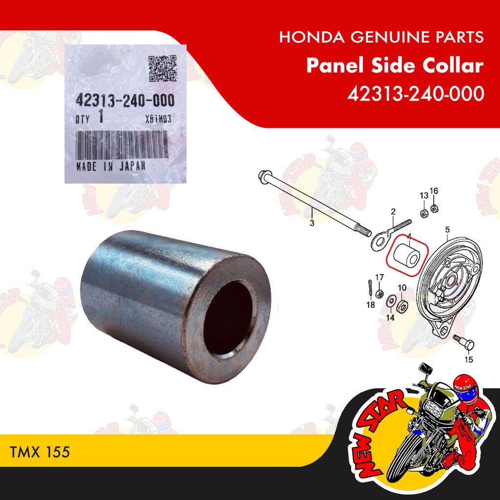 42313-240-000 | Panel Side Collar | Genuine Honda parts | TMX 155