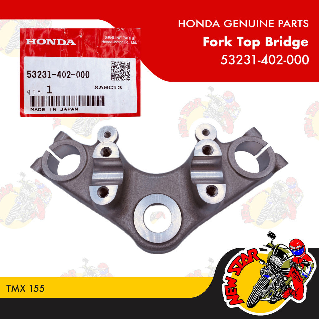 53231-402-000 | Fork Top Bridge | Genuine Honda parts | TMX 155