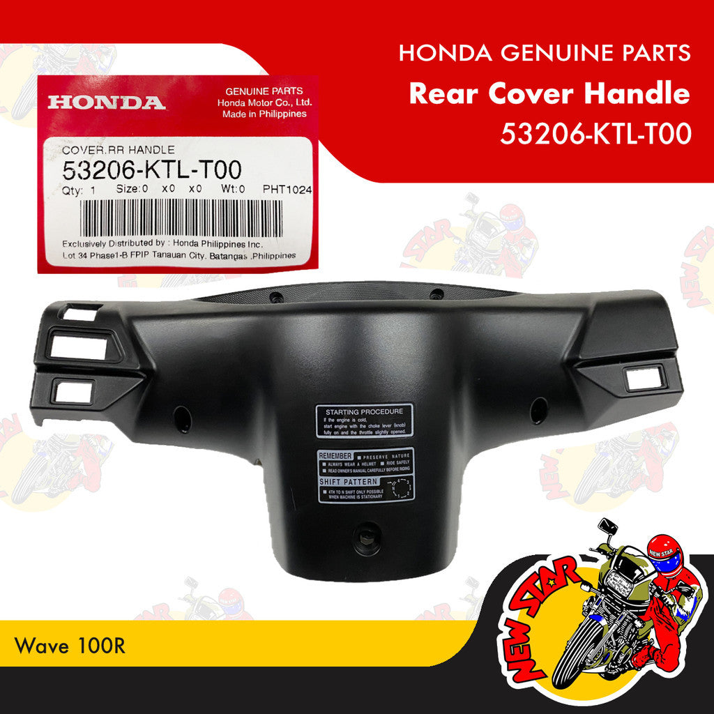 53206-KTL-T00 | Rear Cover Handle | Genuine Honda parts | Wave 100R