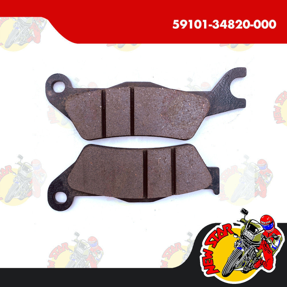 59101-34820-000 | Front Brake Pad Set | Genuine Suzuki parts | Genio r 150 Fi Gixxer 150 Carb