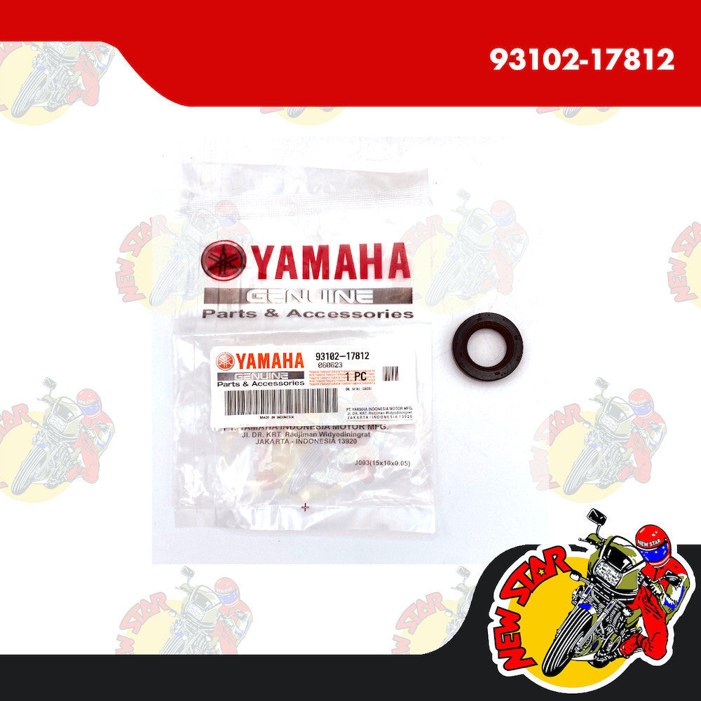 93102-17812 | Primary Drive Gear Oil Seal | Genuine Yamaha parts | Mio Sporty