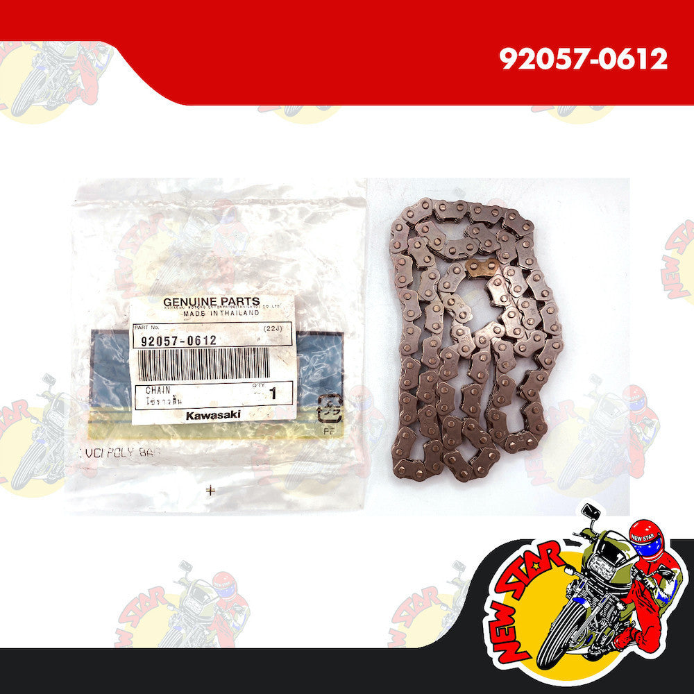 92057-0612 | Cam Timing Chain | Genuine Kawasaki parts | Barako I Barako II Barako III