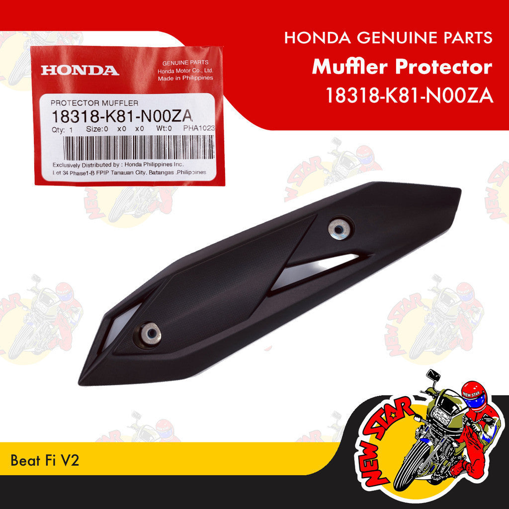 18318-K81-N00ZA | Muffler Protector | Genuine Honda parts | Beat Fi v2