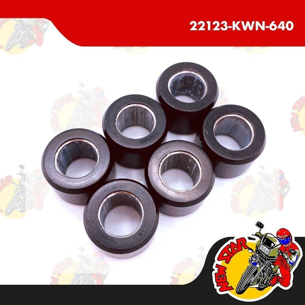 22123-KWN-640 | Weight Roller Set | Genuine Honda parts | Click 125i