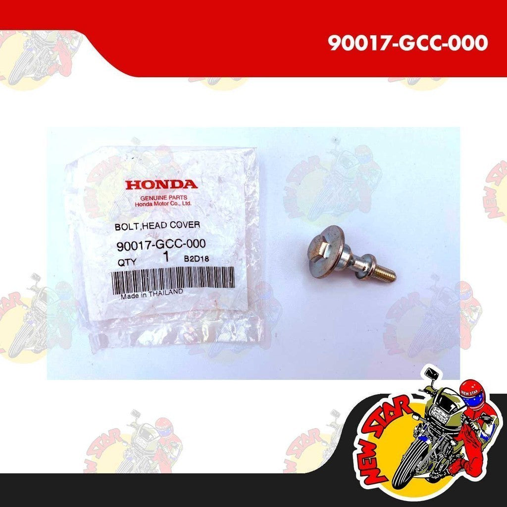 Beat Carb/Fi Zoomer X Scoopy Wave Dash Cylinder Head Cover Bolt Set | Genuine Honda parts