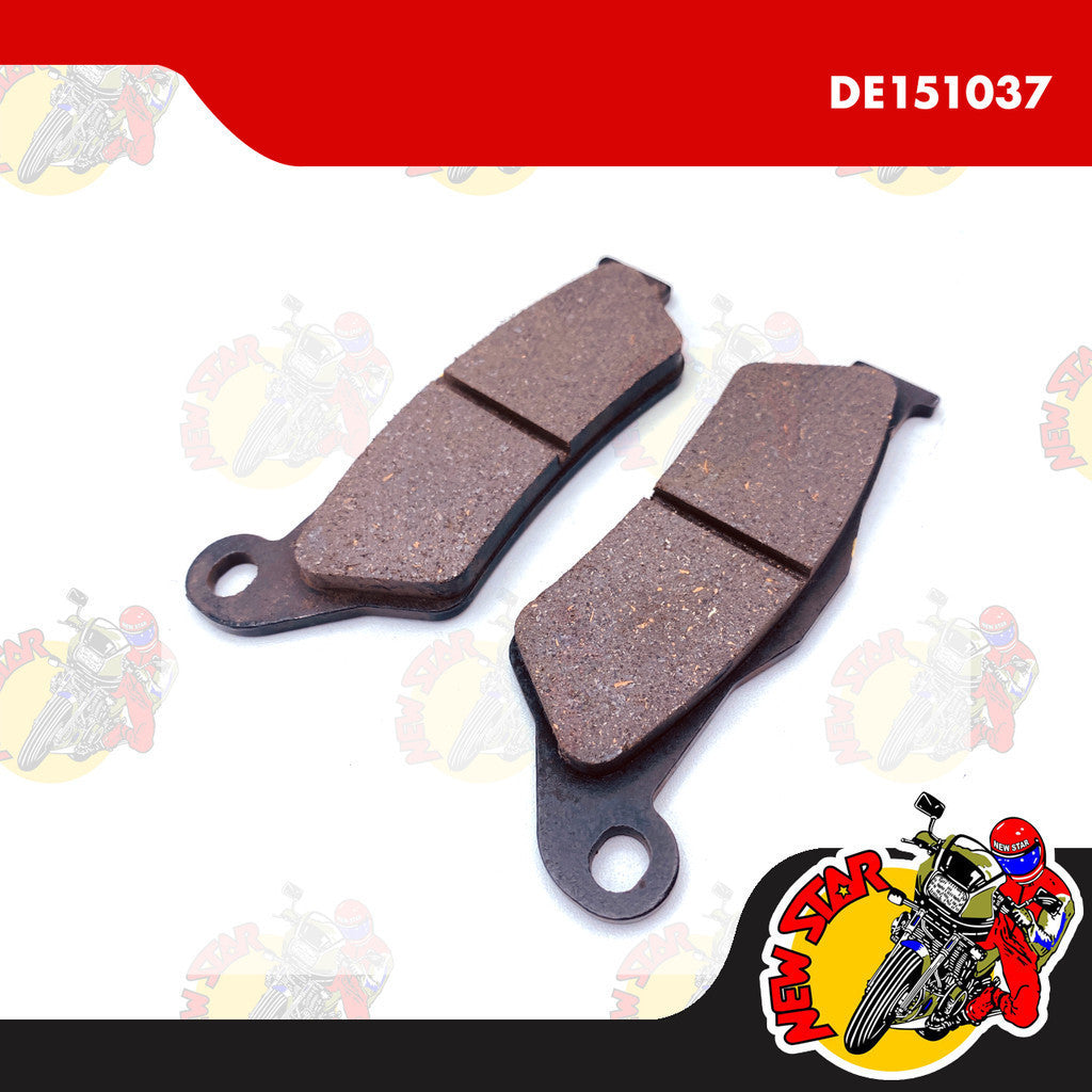 DE151037 | Front Brake Pad Set | Genuine Bajaj parts | Rouser 180 Rouser NS 125