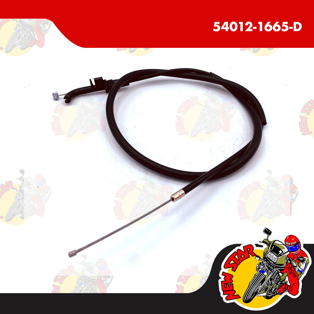 54012-1665-D | Throttle Cable | Genuine Kawasaki parts | Barako I Barako II