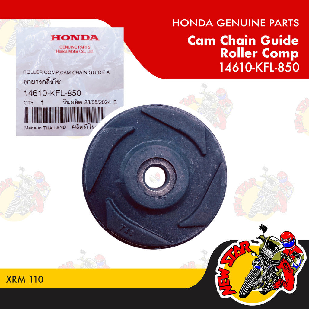 14610-KFL-850 | Cam Chain Guide Roller Comp | Genuine Honda parts | XRM 110
