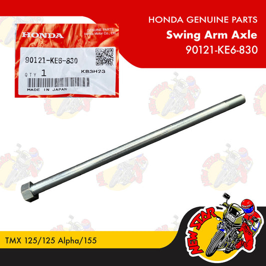 90121-KE6-830 | Swing Arm Axle | Genuine Honda parts | TMX 125/125 Alpha/155