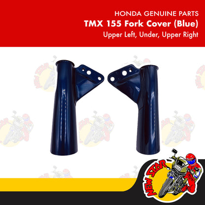 TMX 155 Fork Cover (Blue) | Genuine Honda parts