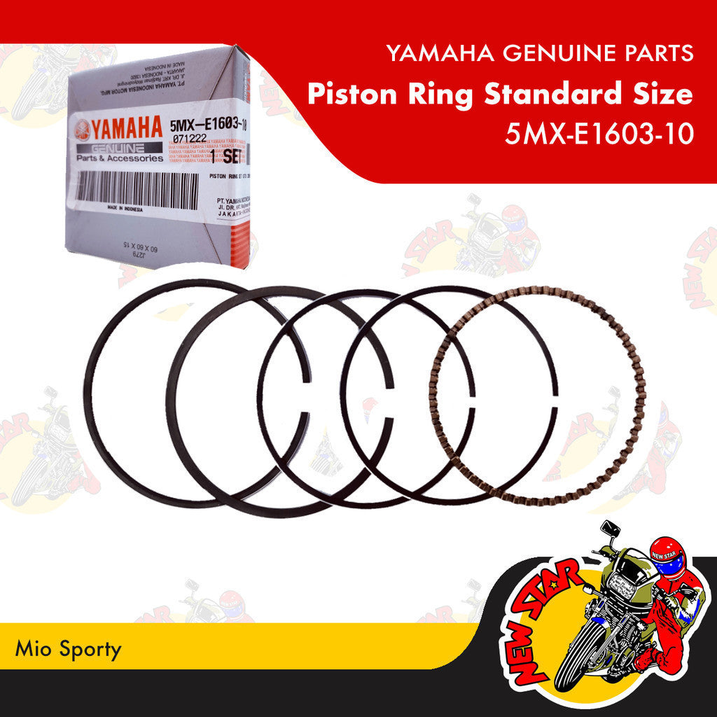 5MX-E1603-10 | Piston Ring Standard Size | Genuine Yamaha parts | Mio Sporty