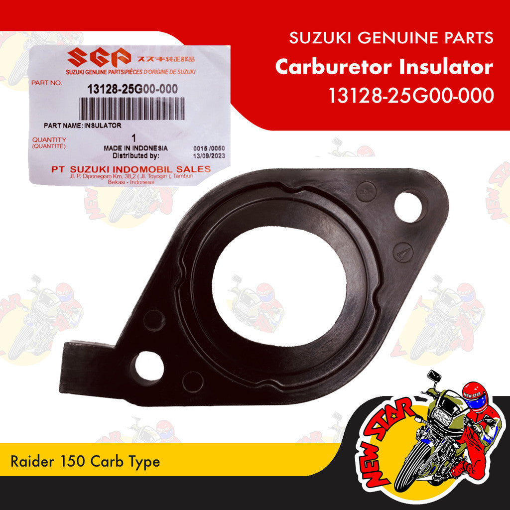 13128-25G00-000 | Carburetor Insulator | Genuine Suzuki parts | Raider 150 Carb