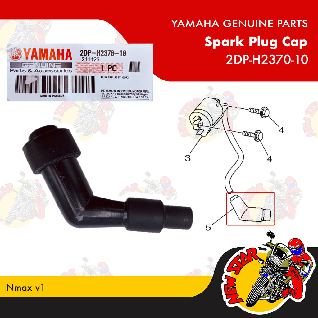 2DP-H2370-10 | Spark Plug Cap | Genuine Yamaha parts | NMax v1