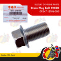 09247-12106-000 | Drain Plug Bolt 12X20 | Genuine Suzuki parts | Raider 150 Carb