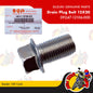 09247-12106-000 | Drain Plug Bolt 12X20 | Genuine Suzuki parts | Raider 150 Carb