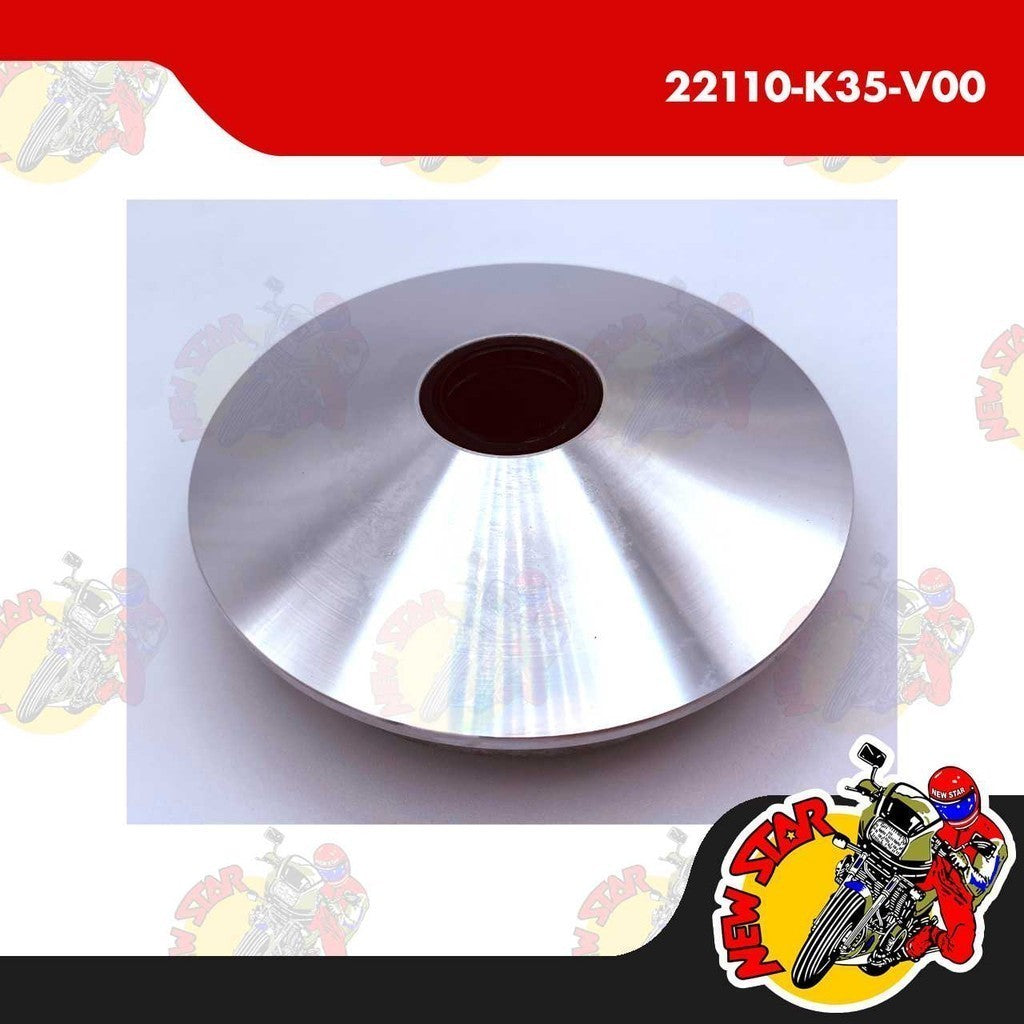 22110-K35-V00 | Moveable Drive Face Comp / Drive Pulley | Genuine Honda parts | Click 125i