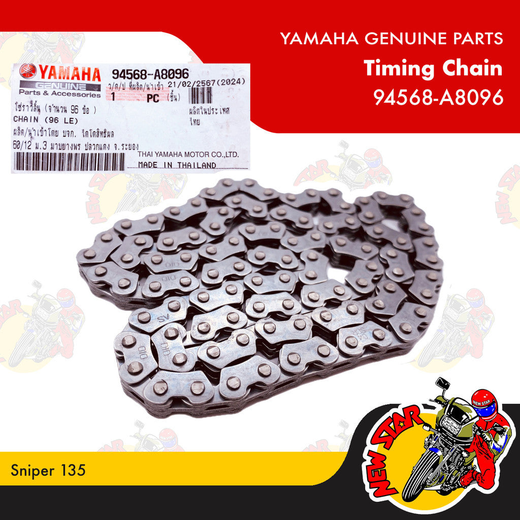 94568-A8096 | Cam Timing Chain | Genuine Yamaha parts | Sniper 135