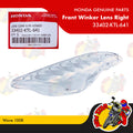 Wave 100 Front Winker Lens | Genuine Honda parts