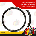 SPD1.60X17 Black | Alloy Rim 1.6X17 (Black) | Genuine SPD parts | Assorted