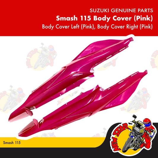 Smash 115 Body Cover (Pink) | Genuine Suzuki parts