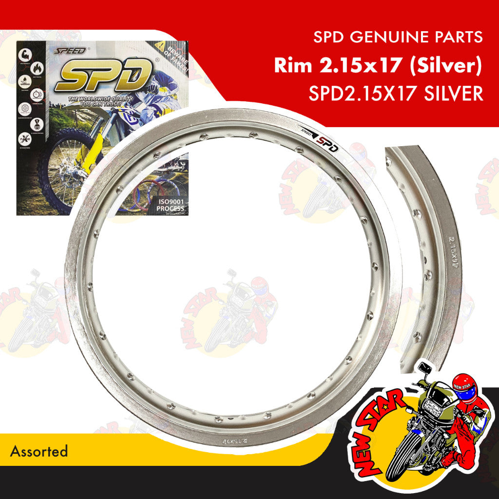 Assorted SPD Alloy Rim 2.15X17 | Genuine SPD parts