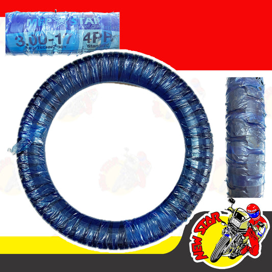MBP-3.0x17St-F | Tire 3.0X17 Standard (Flower) | Genuine MBP Star tires | TMX 155