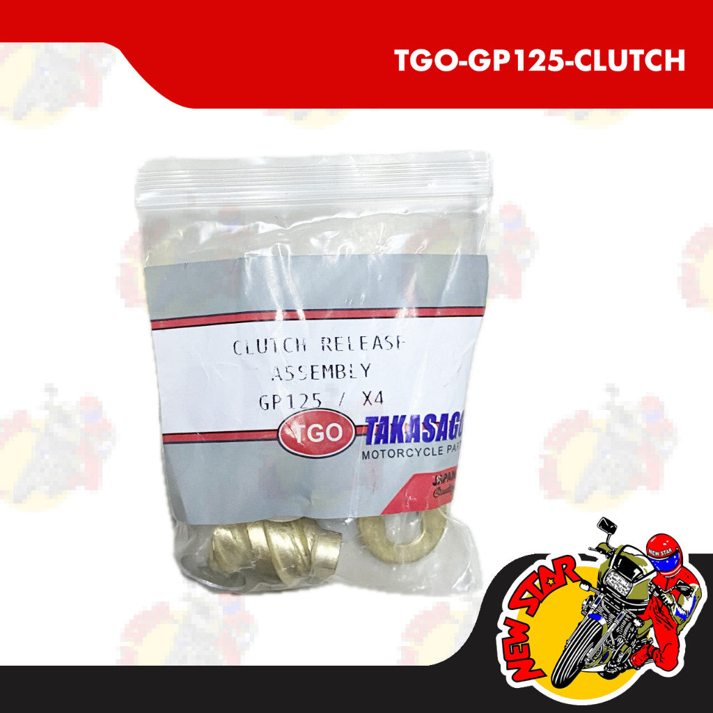 TGO-GP125-Clutch | Clutch Release Assy | Genuine Takasago parts | X 4