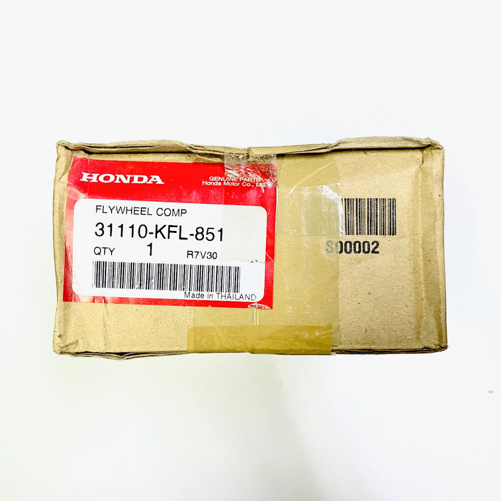 31110-KFL-851 | Flywheel Comp (for 6 poles stator) | Genuine Honda parts | XRM 110